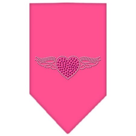 UNCONDITIONAL LOVE Aviator Rhinestone Bandana Bright Pink Small UN852037